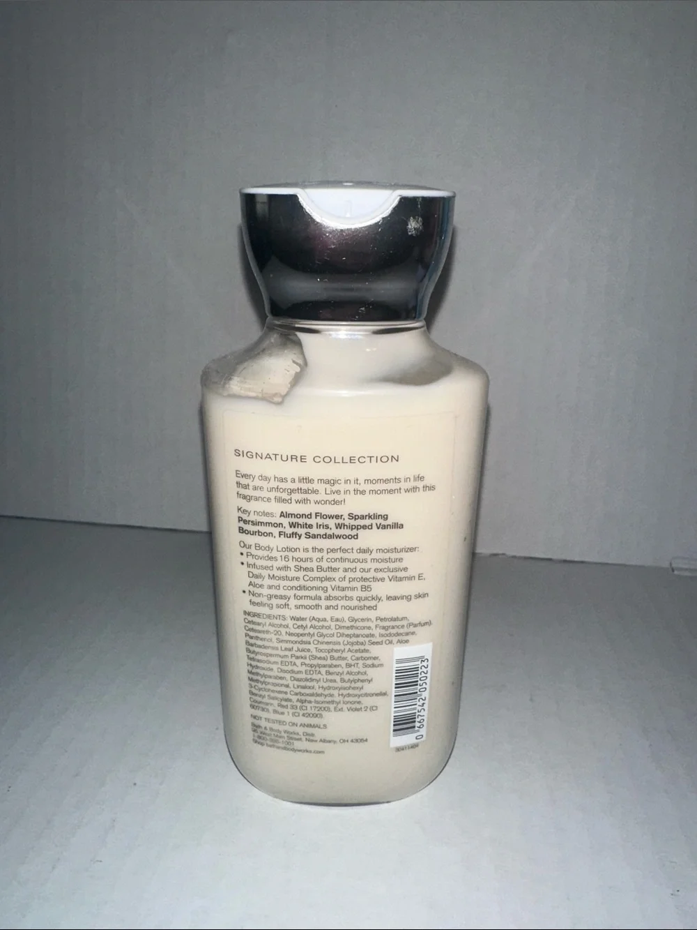 Bath & Body Works Magic in the Air Body Lotion - White, Gold, Silver